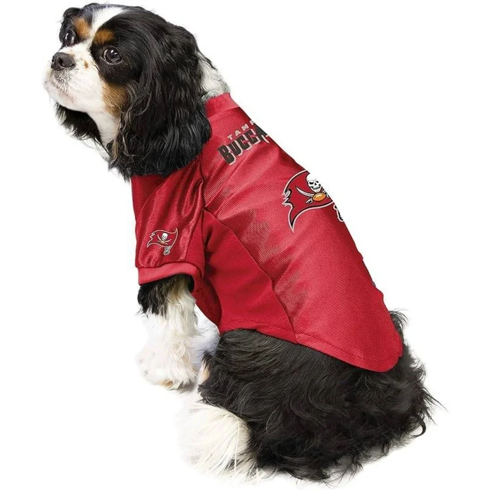 NEW Tampa Bay Buccaneers NFL Pet Jersey Red Mesh Dog‎ Shirt Premium Pet Gear XL